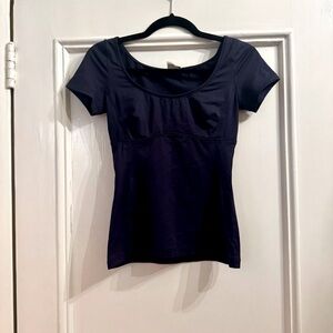 Malia Mills Swim Top Bright Navy